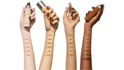 Dior airflash foundation swatches top