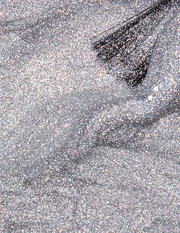Brand categorizes as Glitter Finish but described as Sparkling Silver.