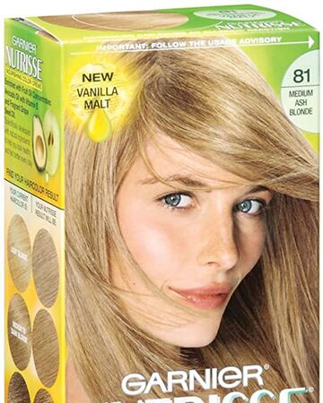 Garnier Nutrisse Nourishing Color Creme Medium Ash Blonde 81 Vanilla Malt Beauty Lifestyle Wiki Fandom