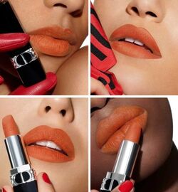 Review Son Dior Matte 634 Rouge Orange  Màu Cam Cháy  Son Dior