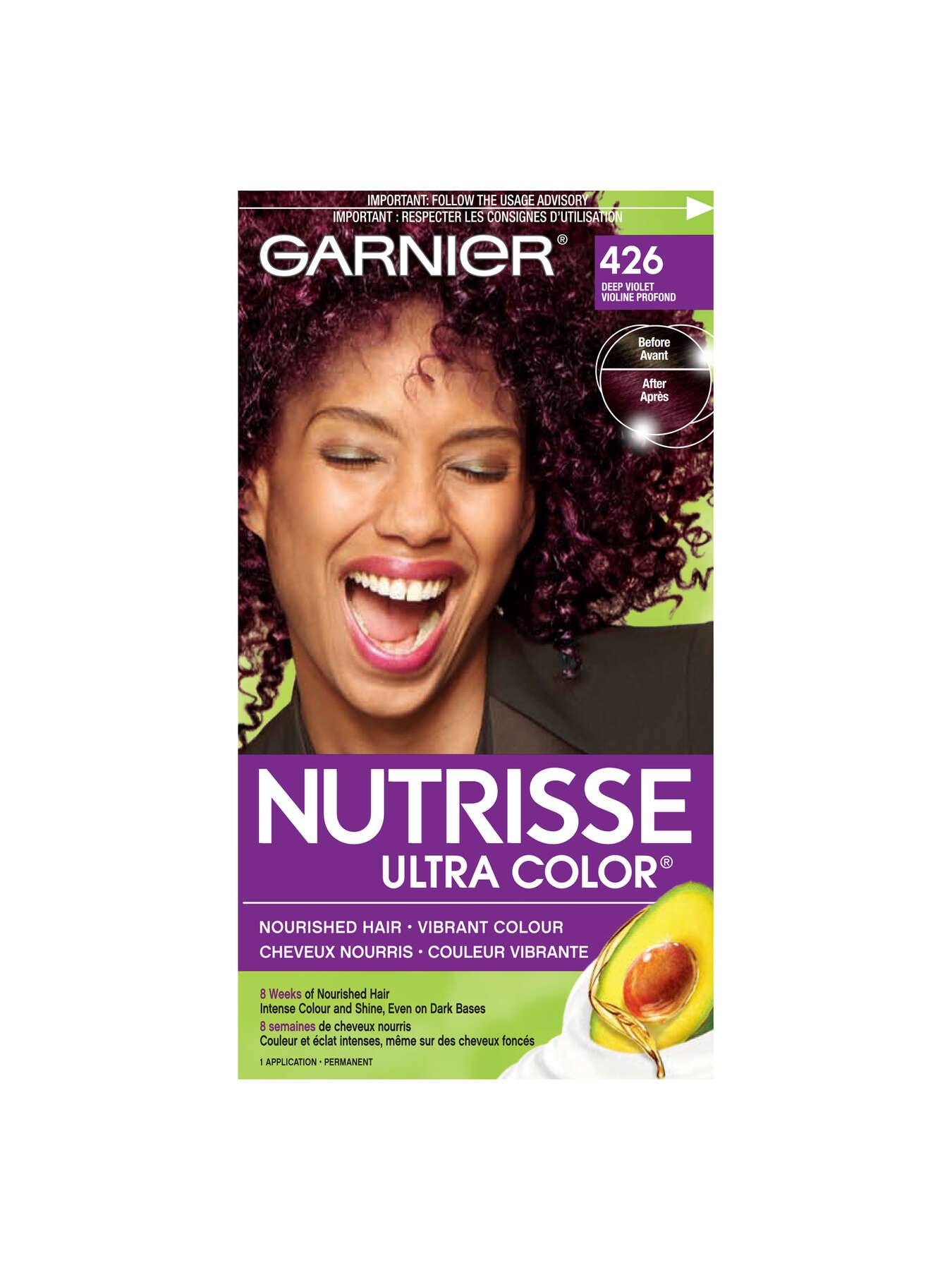Garnier purple hair sale dye
