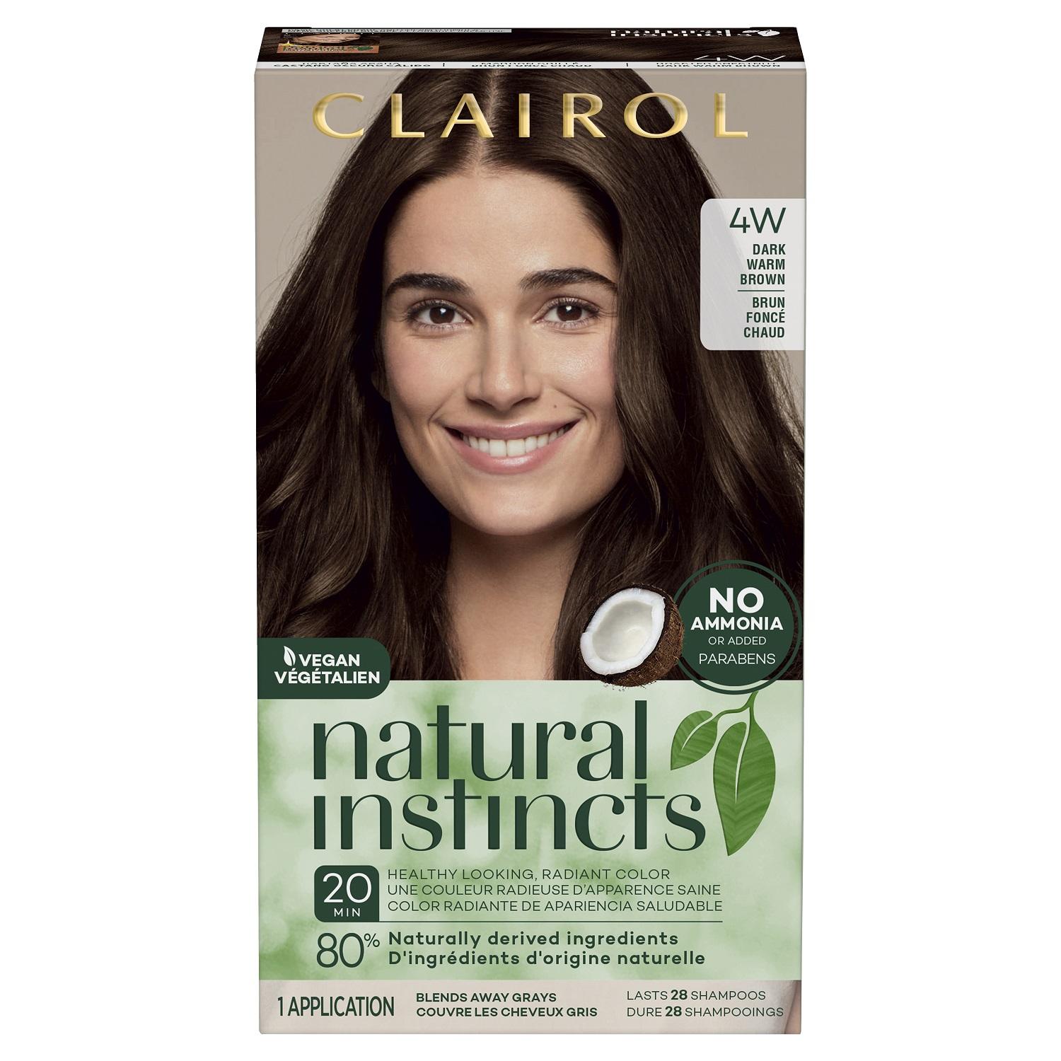 Clairol Natural Instincts Dark Warm Brown 4w Roasted Chestnut Beauty Lifestyle Wiki Fandom