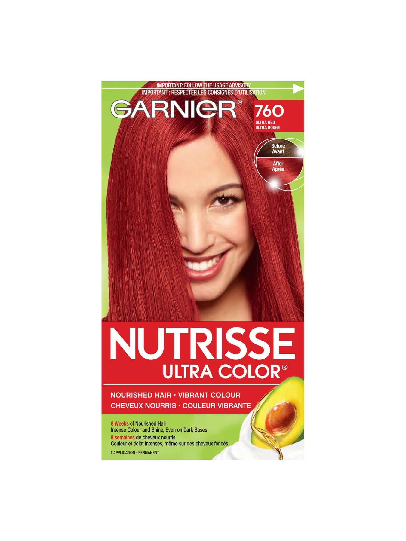 Fitness kolbøtte Medic Garnier:Nutrisse Ultra Color Ultra Red 760 | Beauty Lifestyle Wiki | Fandom