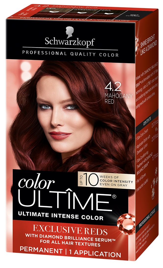 mahogany red hair color