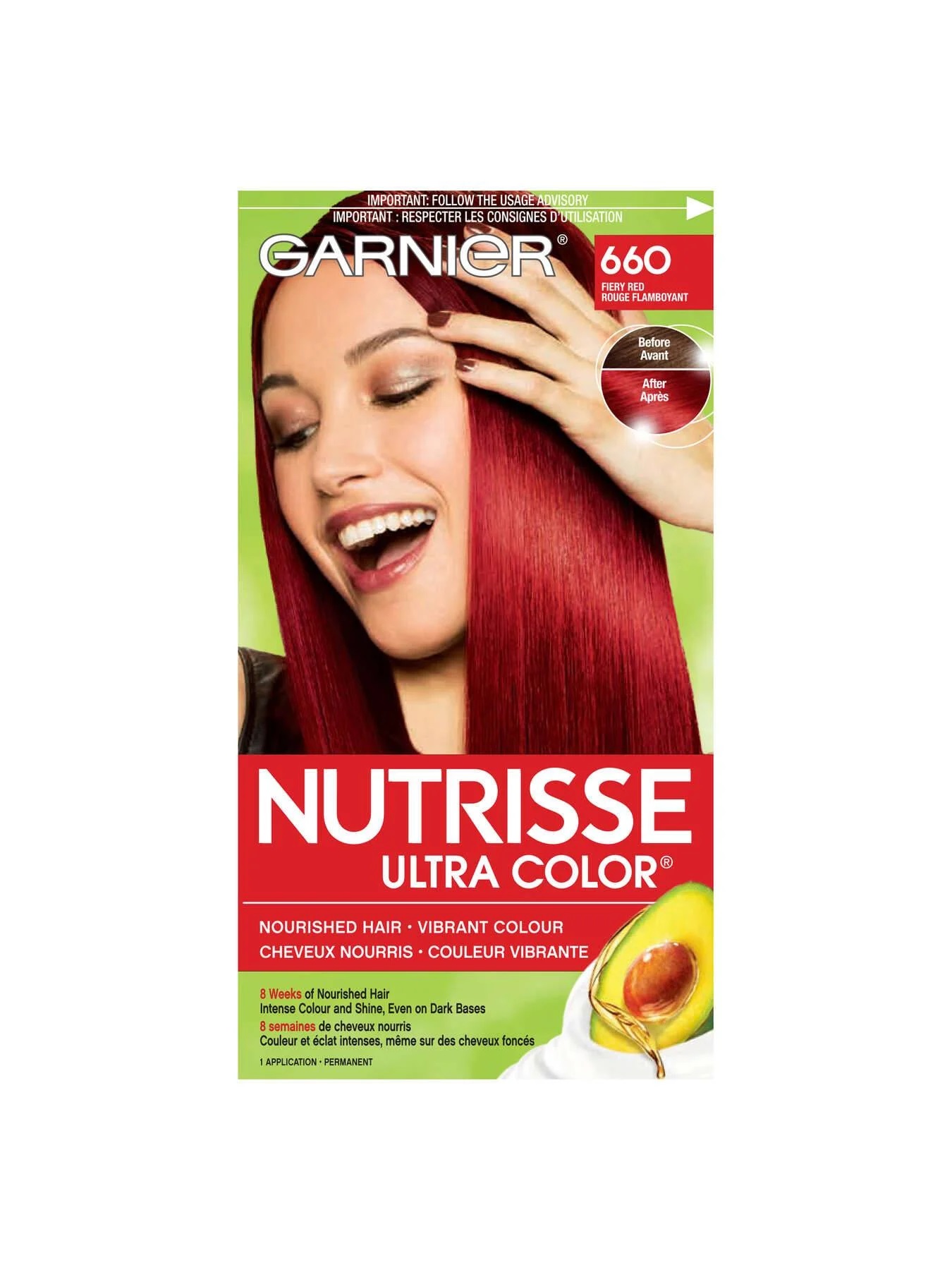 Garnier:Nutrisse Ultra Color Fiery Red Beauty Wiki Fandom