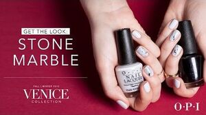 OPI Venice Collection Nail Art Stone Marble