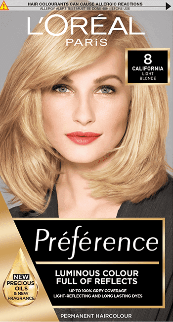 Vriendin Drama Wedstrijd L'Oreal Paris:Preference Light Blonde 8 (California) | Beauty Lifestyle  Wiki | Fandom