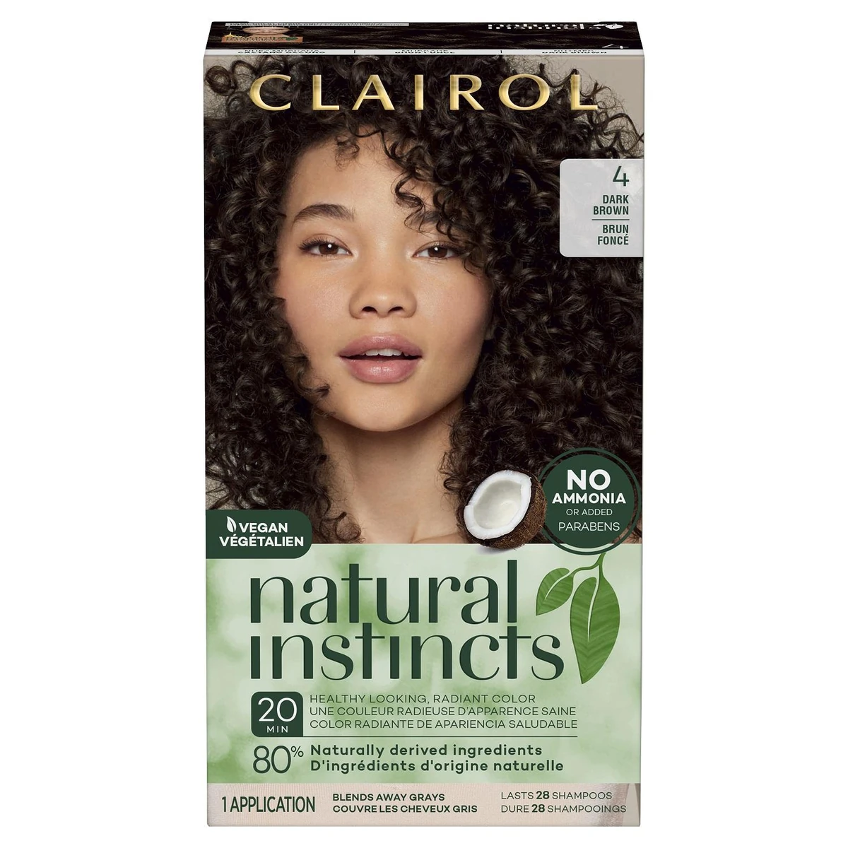 ClairolNatural Instincts Dark Brown 4 (Nutmeg) Beauty Lifestyle Wiki