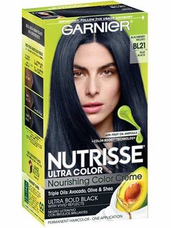 Nutrisse Ultra-Color - Reflective Jet Blue Black Hair Color - Garnier