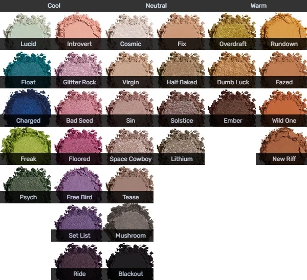 Urban Decay 24/7 Shadows