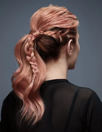 Rose Gold Hair
