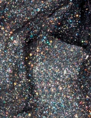 Glitter— Holographic 3-D sparkle and shift particles.