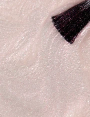 Sheer Finish with glitter shift.