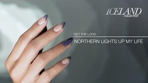 OPI GelColor Tutorial Iceland Collection Northern Lights Up My Life