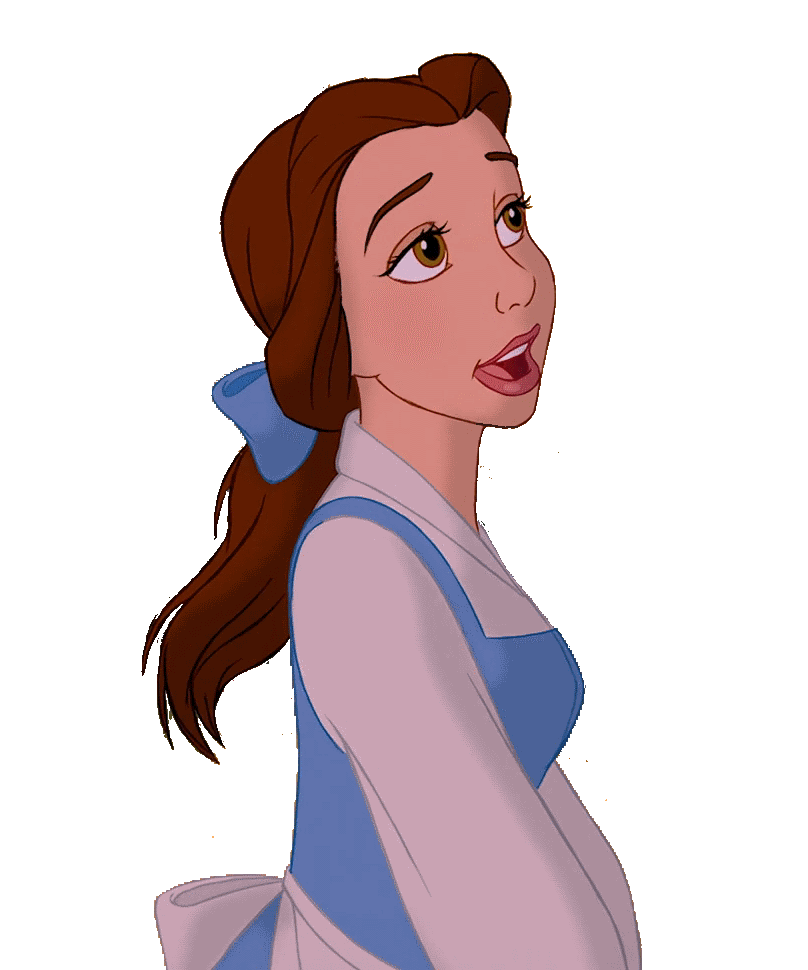 belle beauty and the beast hair