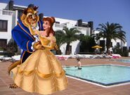 Belle and Beast joins in the Lanzarote