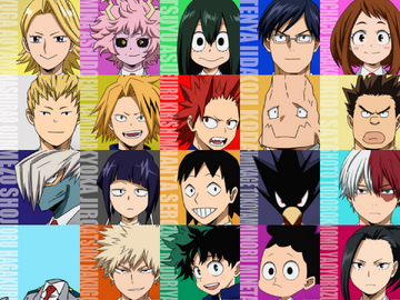 My hero academia characters class hot sale 1a