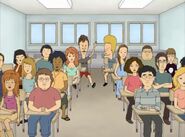 As she (likely) appears in Season 8, next to Butt-Head.