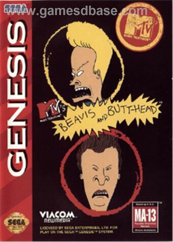 beavis and butthead megadrive