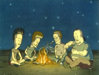 Beavis and butt-head with dads