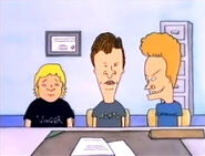 (From left) Stewart, Butt-head and Beavis.