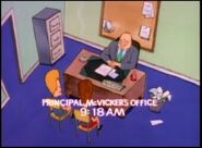 Principal McVicker's Office 9.18 AM