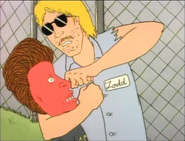 Todd in The Crush, crushing Butt-head.