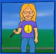 As a playable character in Bunghole in One