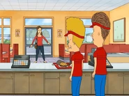 Register/dining area in The Rat