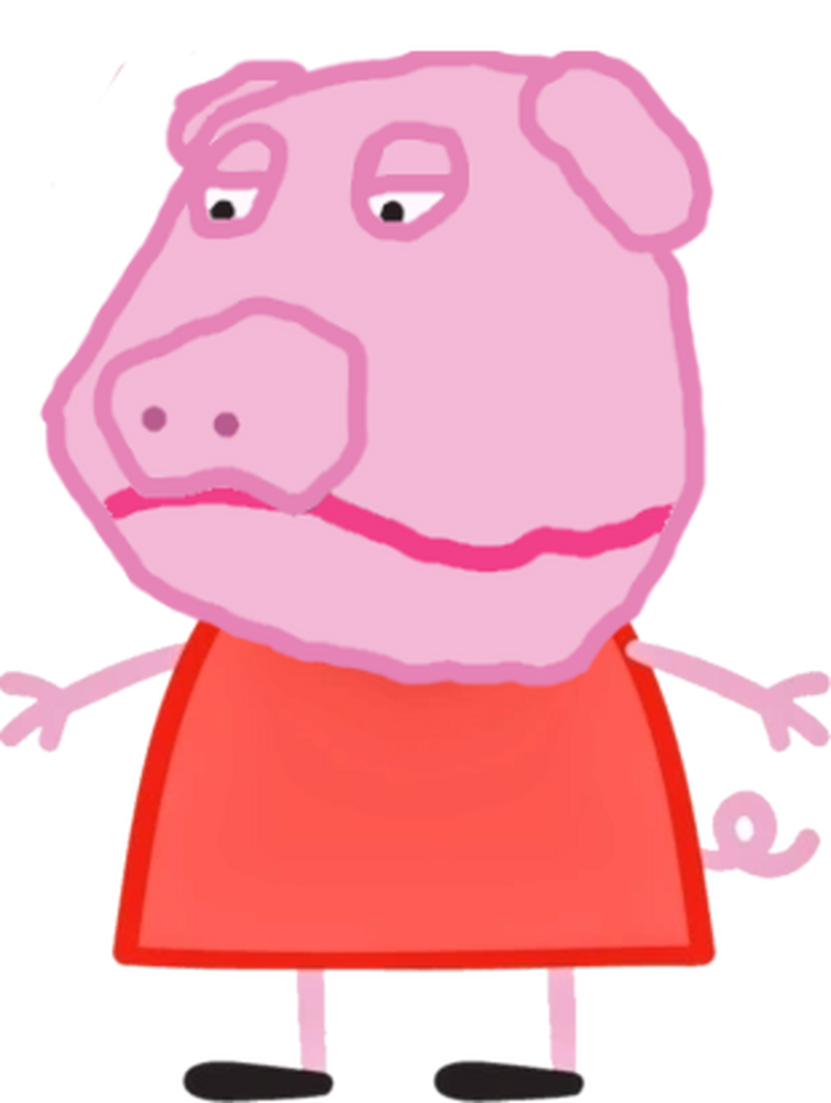 Piggy (harold/tio)  Piggy, Funny pigs, Fan art