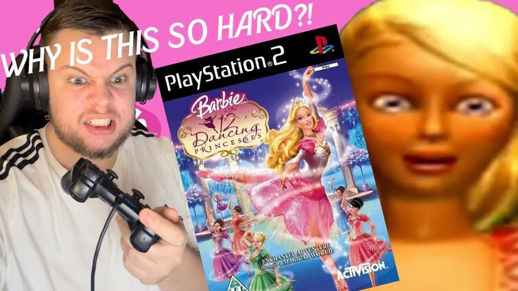 Grown Man RAGES at Barbie PS2 Game!!!