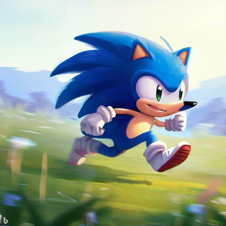 Found this really cool art of classic Sonic that Imma post on here