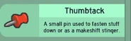 A Thumbtack in the Beequip Storage.