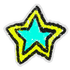 Hivesticker cyan star