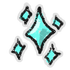 Hivesticker diamond cluster