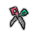 Hivesticker scissors