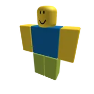 The stereotypical Roblox noob Noob Bear is based on.