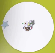 A Star Saw spinning around a player.