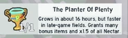 The Planter Of Plenty in a player's inventory.