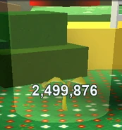 An epic sprout in the Mushroom Field.