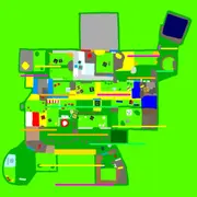 The map after day 9 (night)