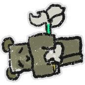 Hivesticker sideways spirit bear