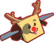 Puppy Bee staring in the "Reindeer Puppy Pack".