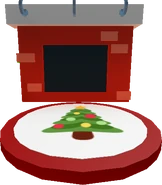 The Stockings' appearance before the completion of the "Brown Bear's Stockings" quest.