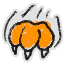 Hivesticker tabby scratch