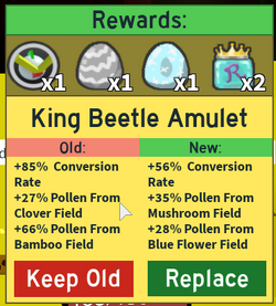 Got this from King Beetle, is it rare? : r/BeeSwarmSimulator