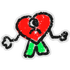 Hivesticker shrugging heart