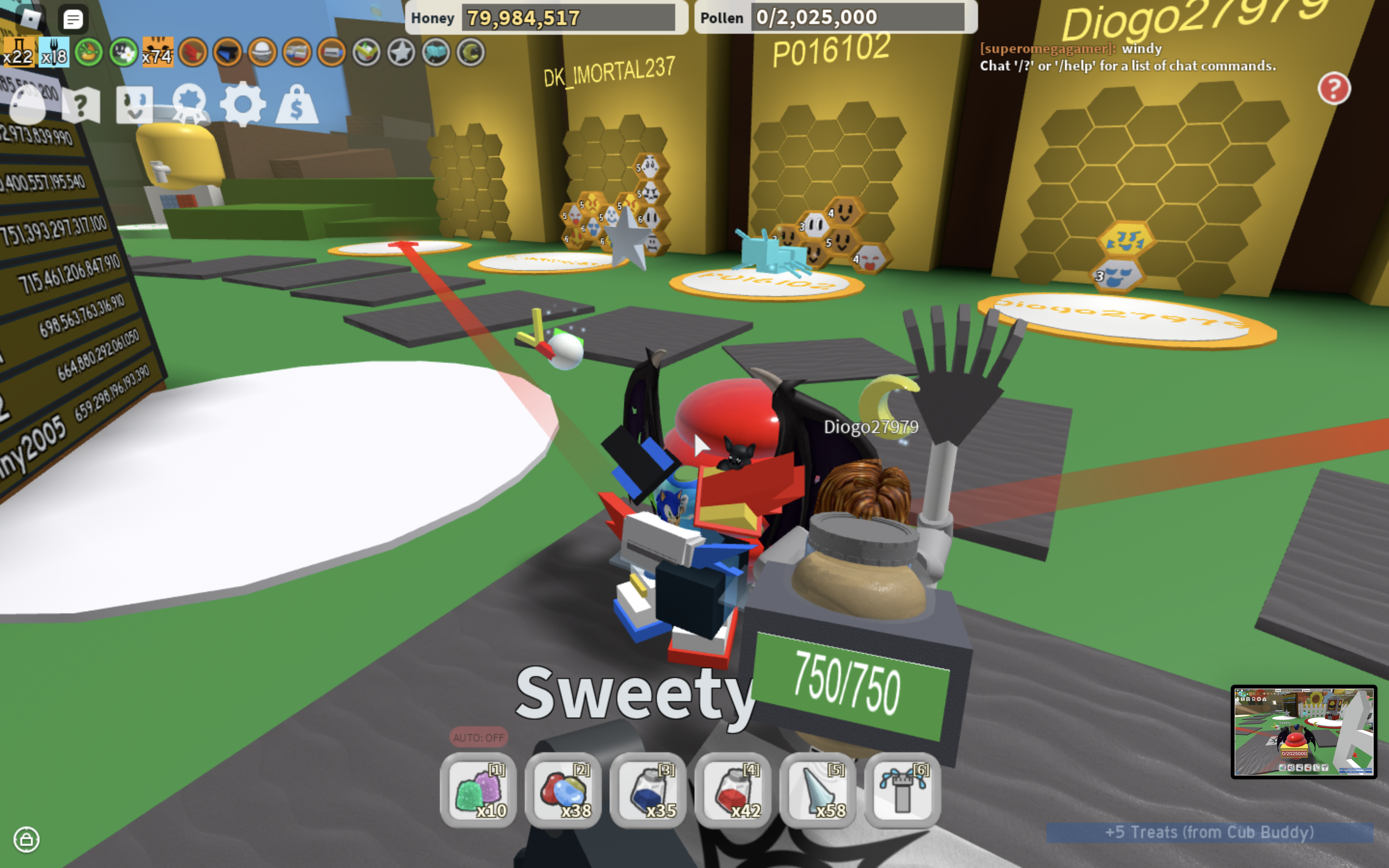Ability Tokens Bee Swarm Simulator Wiki Fandom - how to do festival gifts in roblox honey swam game