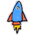 Hivesticker launching rocket