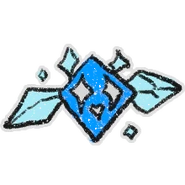 The Diamond Diamond Bee Sticker.